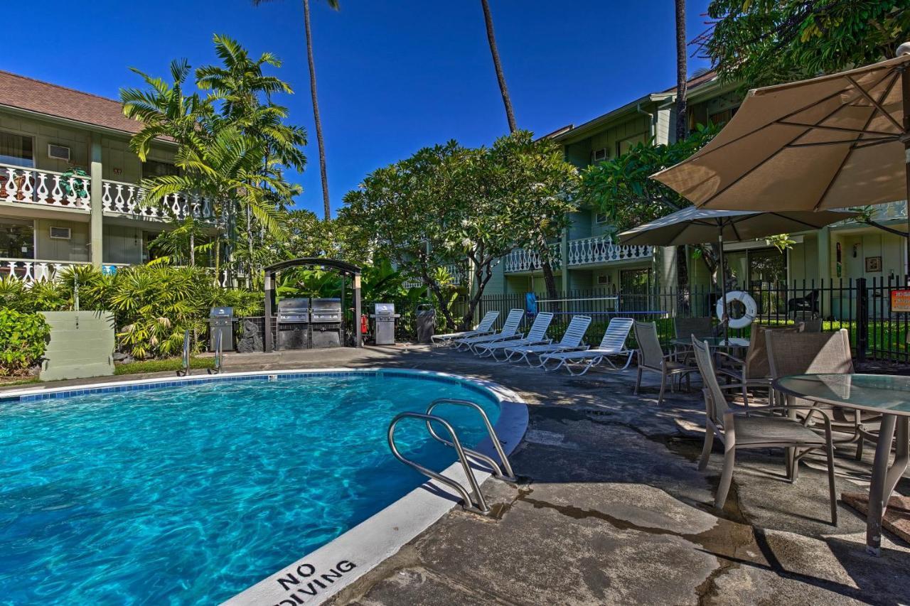 Kailua Studio With Pool Access And Garden Views! Lejlighed Eksteriør billede