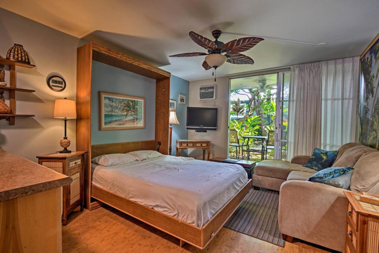 Kailua Studio With Pool Access And Garden Views! Lejlighed Eksteriør billede